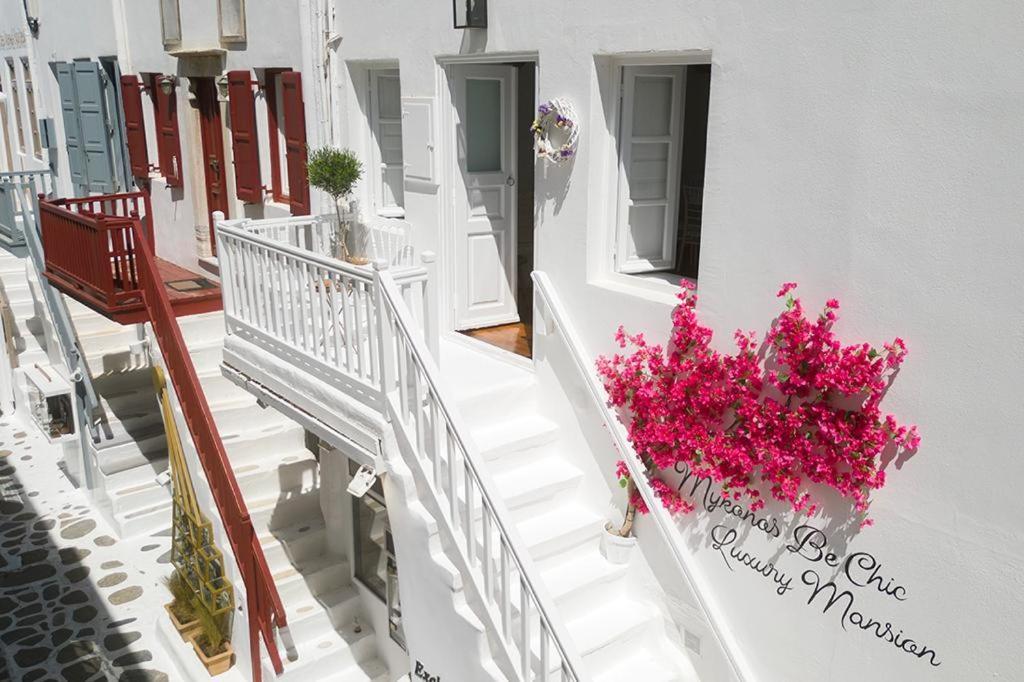 Mykonos Be Chic Luxury Mansion Villa Mykonos Town Kültér fotó